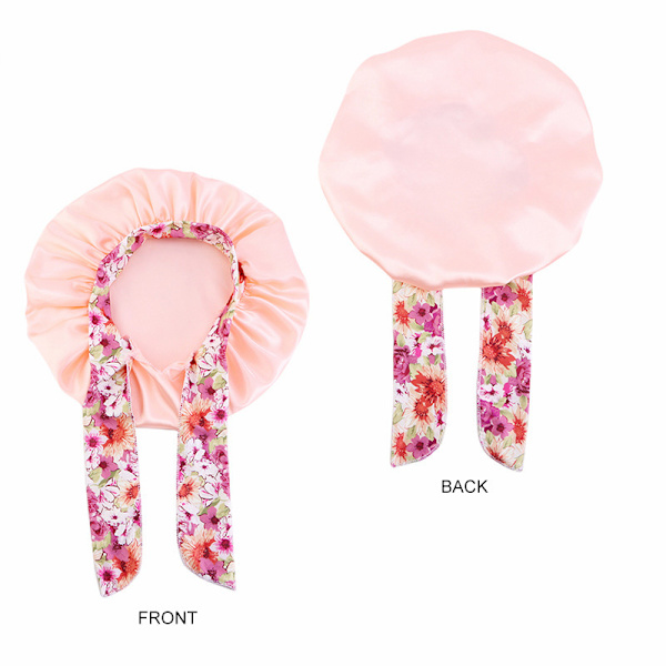 Cap i satin Silk cap (gul)