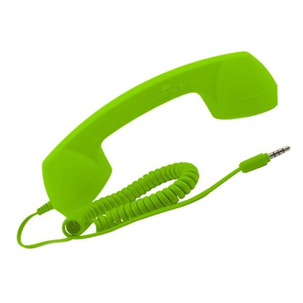 Telefonlur Handenhetsmottagare GRÖN grön