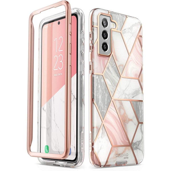 Samsung Galaxy S21 Plus Slim Snyggt Case Marmor