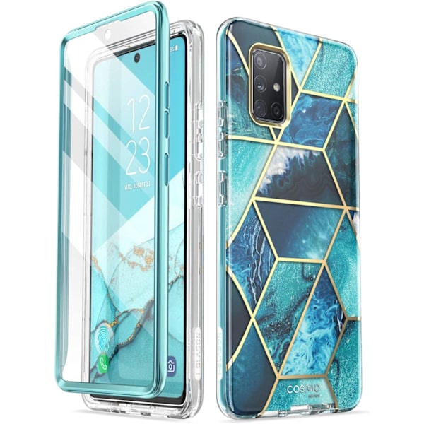 Samsung Galaxy A51 Case Skärmskydd (Ocean)