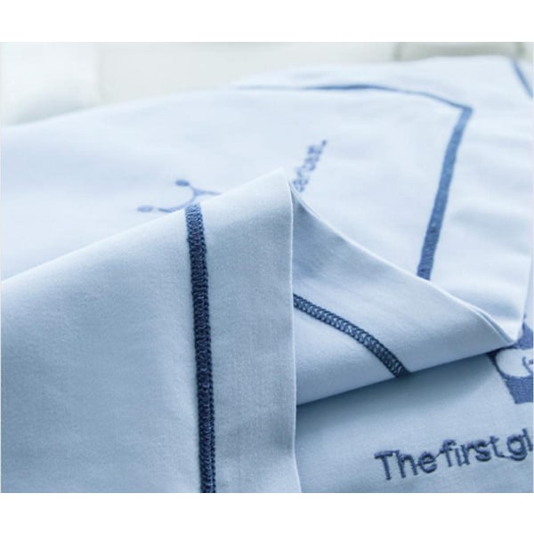 2x 67*47cm Tencel kuddfodral (vit)