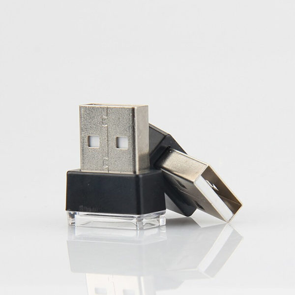 Mini USB LED-billjus， Neonljus för dekorationsatmosfär，Plug And Play，Billjus