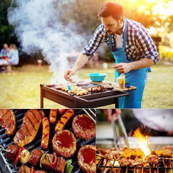 3-i-1 hamburgerbiffpress, robust grilltillbehör Diskmaskinssäker hamburgerpress