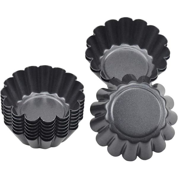 12 stycken gjorda av kolstål, molds, molds, non-stick, återanvändbar
