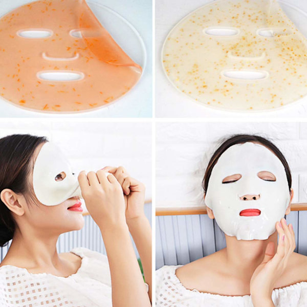 2ST Face Maker Plate Face Seaweed Mud Making Form
