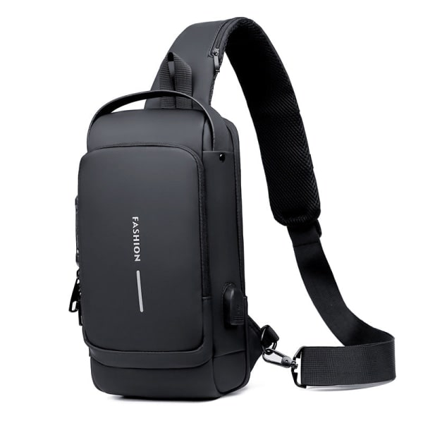 Midjeväska Herr kvinnor Fanny Midjeväska Herr Axel Sport Fritid Multifunktionell Crossbody Svart