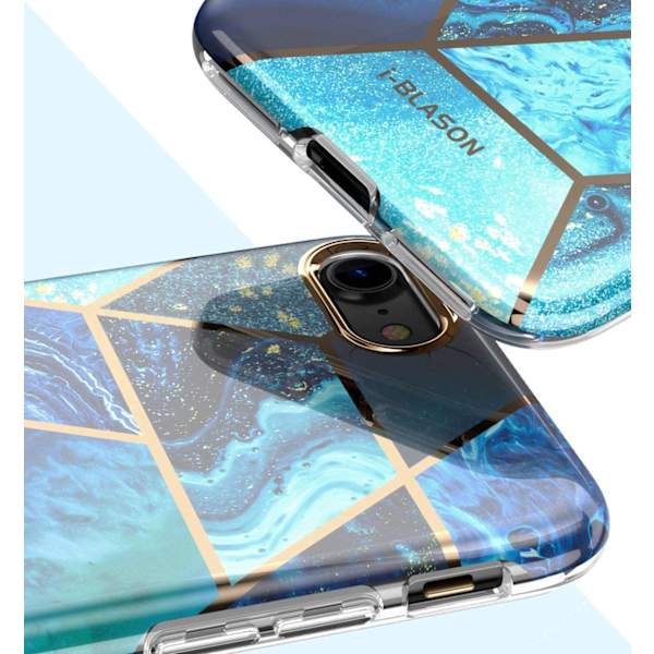 iPhone SE/iPhone 7/8 Smal Snyggt case Blå