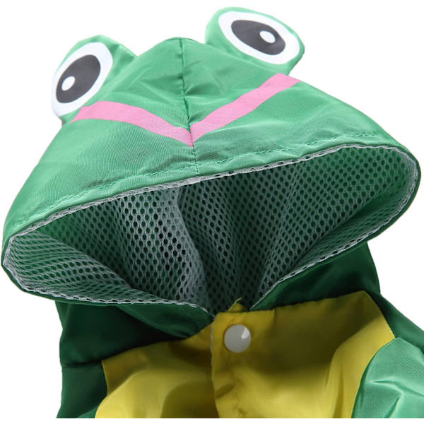 Frogsuit regnjacka för hund (XS)