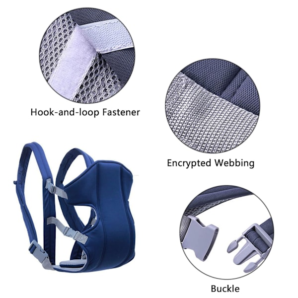 Baby Ergonomisk justerbar i andningsbart tyg
