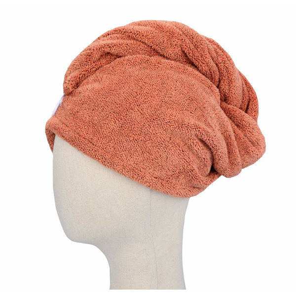 Duschhanddukar i mikrofiber i bambu 3 st (karamell+grön+rosa)