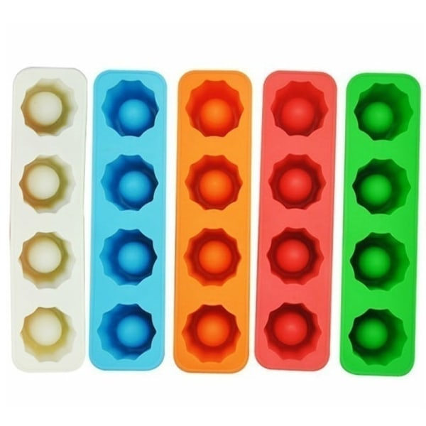 Molds 2 snapsglas Dryckesgods Form slumpmässig