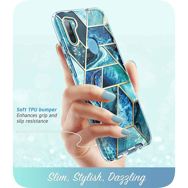 Samsung Galaxy A11 Case Slim Case Inbyggd case Ocean