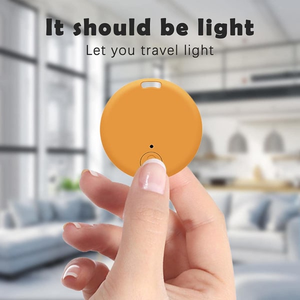 Portable Locator Bluetooth 5.0 Mobile Key Tracking, orange