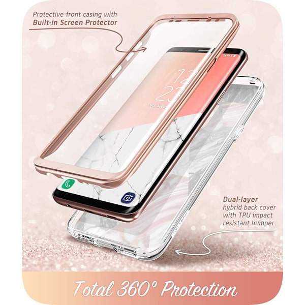 Galaxy S9 Plus case Marmor