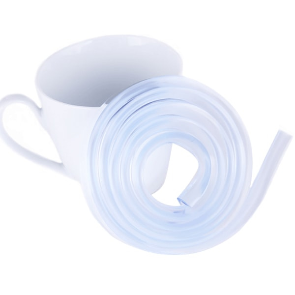 Mjuk Anti-kollision Bord Side Baby Transparent Silikon Strip 2m
