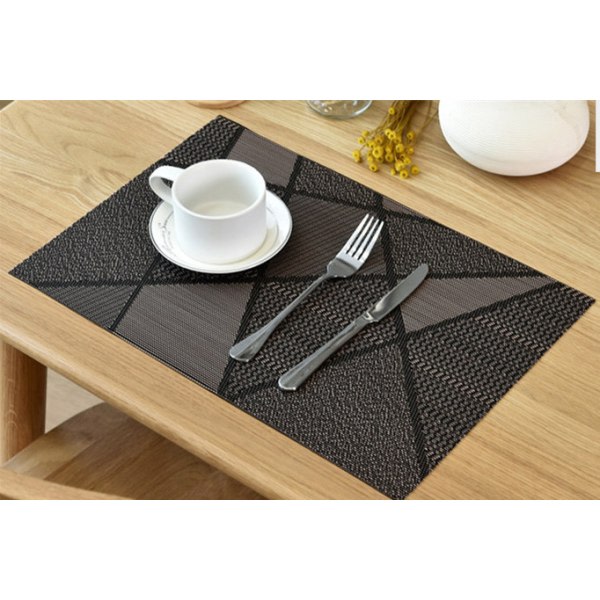 Placestables Set med 4, Placestables Set Non-Slip Värmebeständig Non-Sli