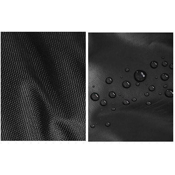 80×45×25 cm Oxford vattentät förvaringsväska (svart)