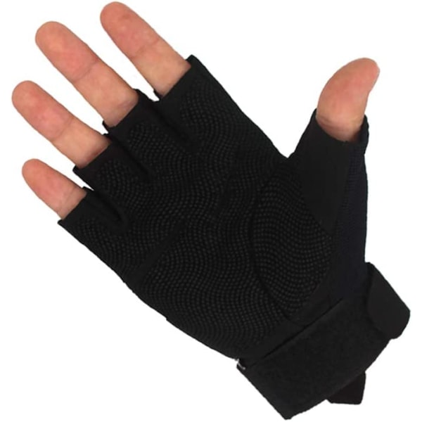 Airsoft Jakthandskar Athletic Biking Fingerless Gloves,L