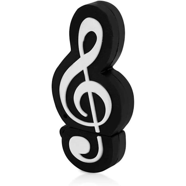64GB USB 2.0 Music Note Notationsform USB -minne