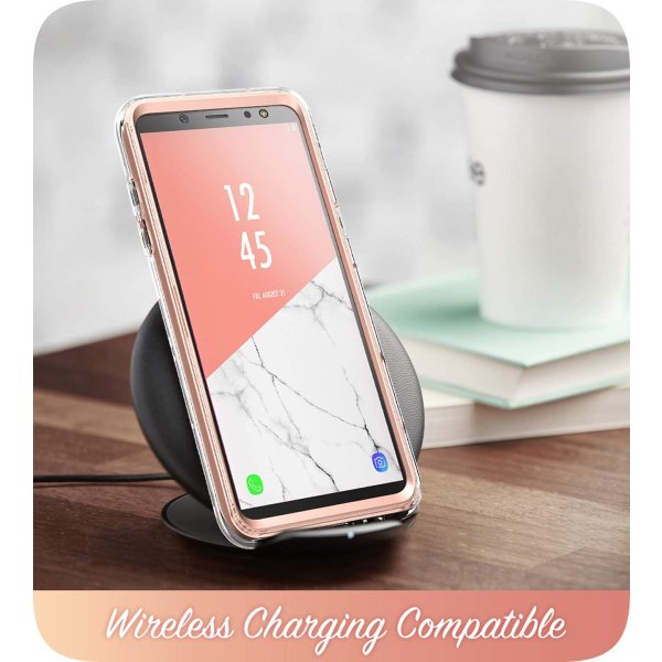 Samsung Galaxy A6 skärmskydd Case Marmor