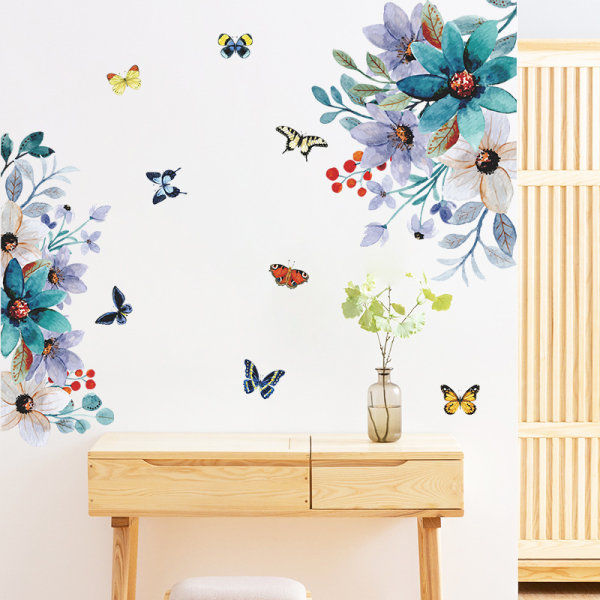 Butterfly Avtagbar Väggdekal/3D Väggkonst Home-De