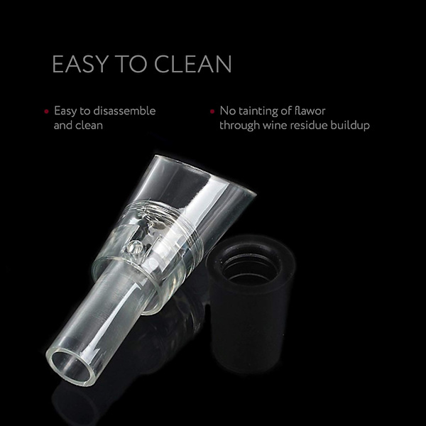 Wine Aerator Pourer (2-pack) - Premium luftande karaffpip