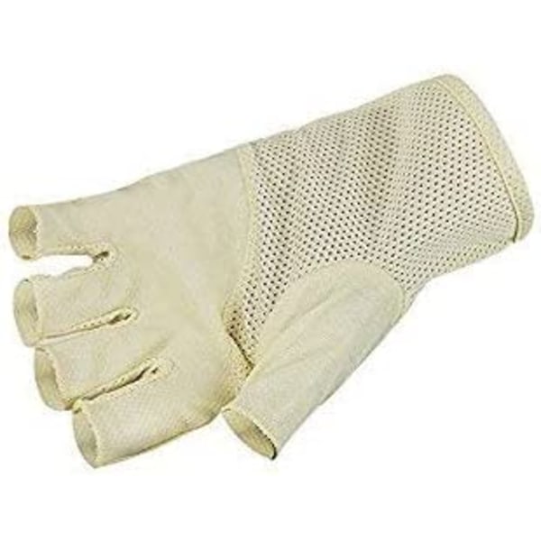 UV-skyddsvantar Cykling Sommar Fingerless Handskar, Khaki