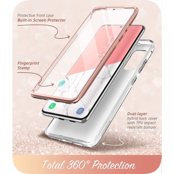 Samsung Galaxy S20+ Plus Protective Bumper Case Marmor