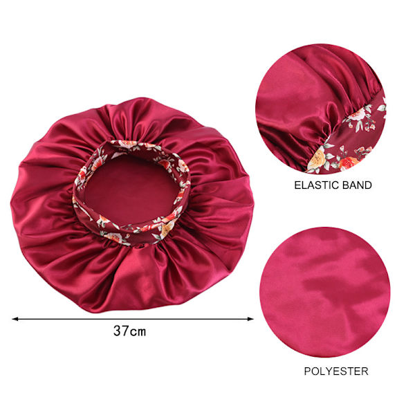 Bohemisk printed cap (svart)
