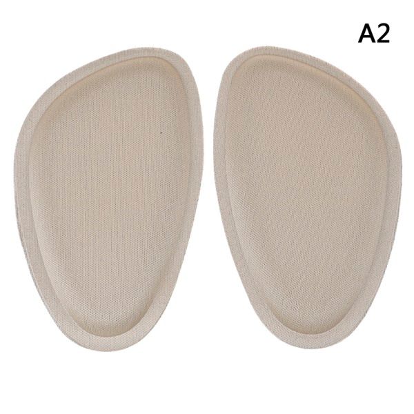 1 par 4D-svamp framfotsdynor Anti-slip kudde Half Yard Inser A2