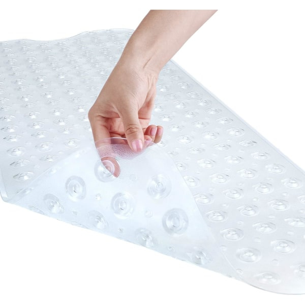 Badduschmatta 40 x 16 tum halkfri och överdimensionerad