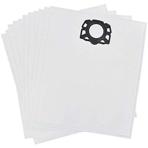 Set med 10 Karcher MV4 MV5 MV6 WD4 WD5 WD6 dammsugarpåsar