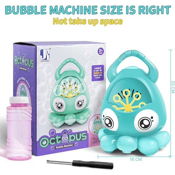 Automatisk bubbelblåsare 3000+ bubblor per minut