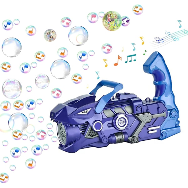 Bubble Gun för barn, för Bubble Party Favors, födelsedag (blå)