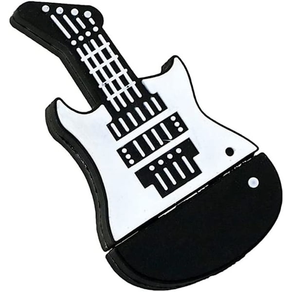 32GB USB 2.0 Flash Drive Tecknad Musik Gitarr Violin Form