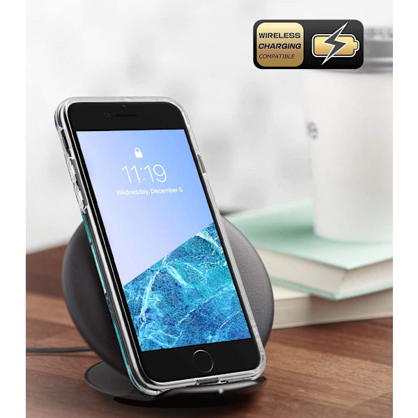 iPhone SE/iPhone 7/8 Smal Snyggt case Blå