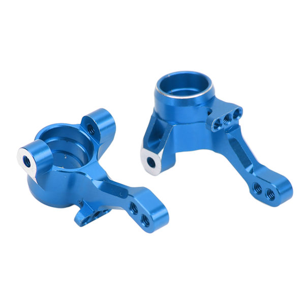 RC Bil Styringskopp Aluminiumslegering Oppgradering Knuckle Arm for Traxxas 4 Tec C8 1/10 Kjøretøy 1 Par Blå