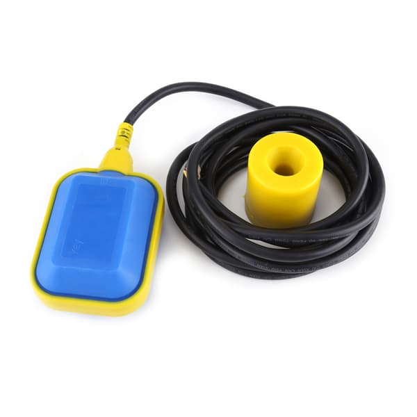 1st Kabeltyp Flottörbrytare Flytande vätska Vattennivåkontrollsensor (3,7M kabel)
