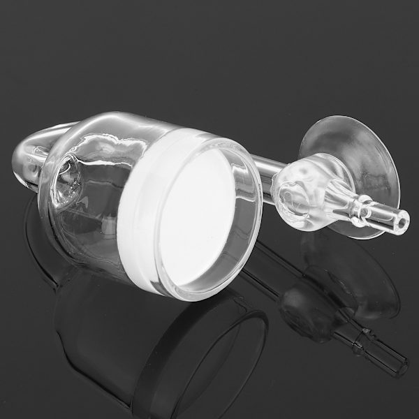 CO2 Højtransparent Glasraffinator Diffusor Stor Ret Rør til Akvarium Vandplanter Fisktank