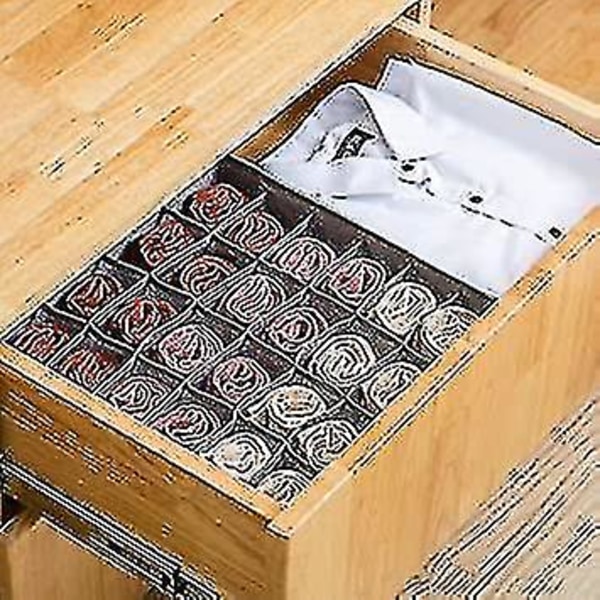 24 Indendørs-coated opbevaringsrum kan foldes i kabinetopbevaringsposen