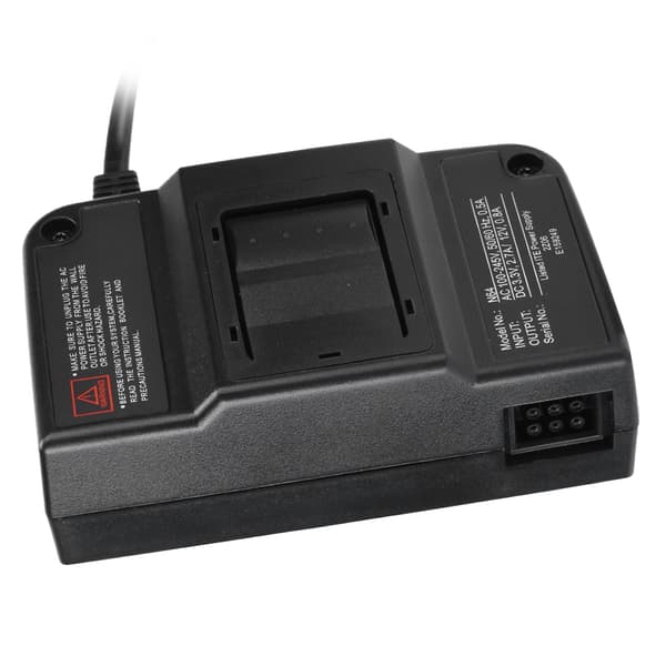 【NX】N64 Strømtransformator AC-adapter Strømforsyning til AV-videokabel til Nintendo 100‑240VEU