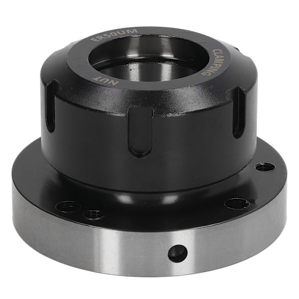 Spännhylsa Chuck ER50 100 mm diameter 7 hål Kolstål för svarv CNC-fräsmaskin