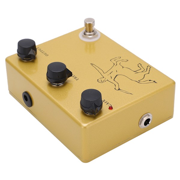 Gitarreffektpedal Overdrive True Bypass Justerbar Bærbar Instrumenttilbehør