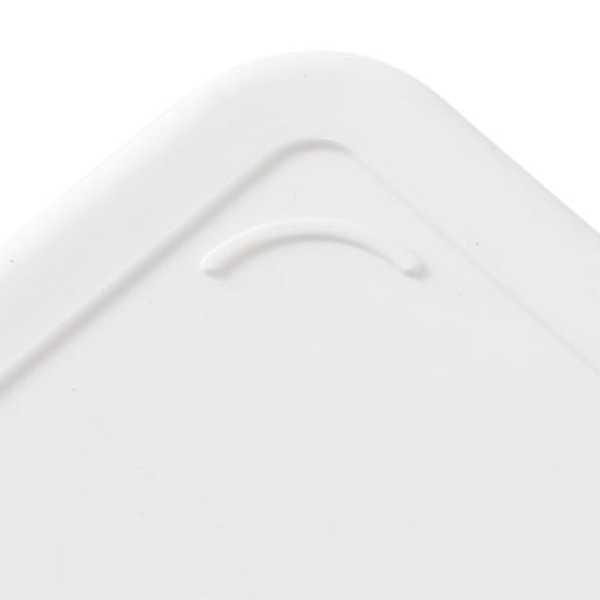 Morgenmadstallerken Nordic Style Minimalisme PP Rektangulær Serveringstallerken til desserter