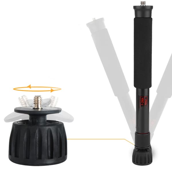 【NX】Justerbar Monopod Selfie Stick for speilreflekskamera
