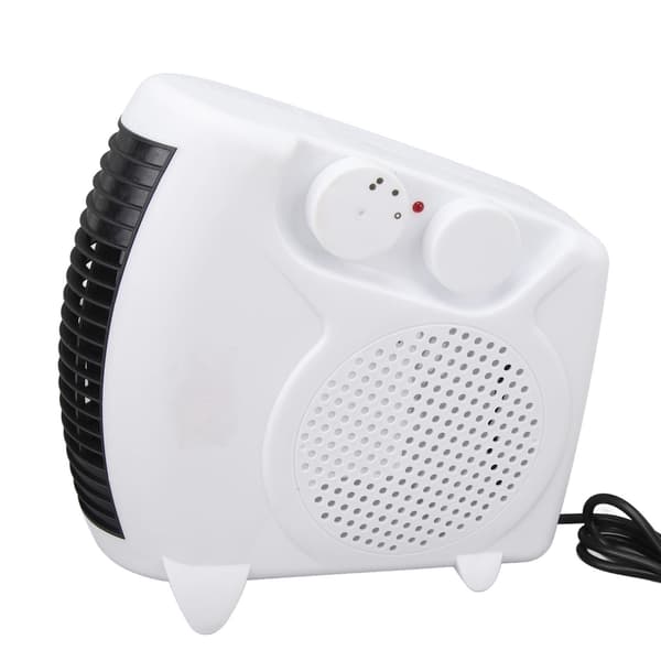 Bærbar blæservarmer Hurtig opvarmning Justerbar temperatur Mini rumvarmer til hjemmekontor AC 220V stik