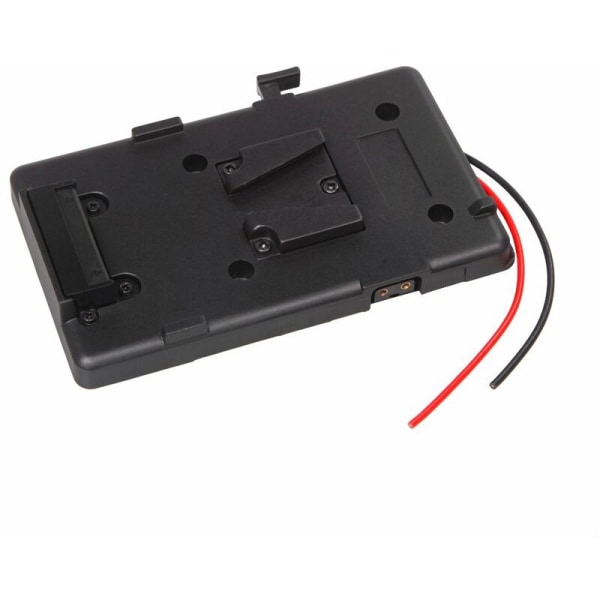 Bakre batteriplatta Adapter för Sony V-shoe V-Mount V-Lock Power Bank för DSLR videokamera videolampa