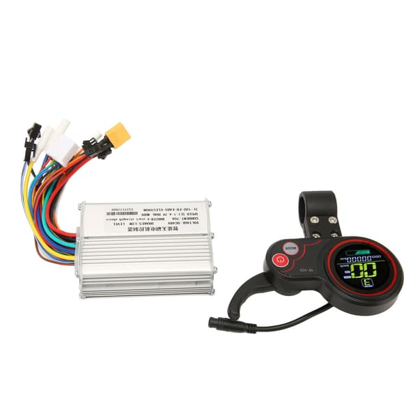 48V 20A Motor Børsteløs Controller med Display Panel 3 Niveauer Baggrundsbelysning Aluminium Legering til Elektrisk Cykel Scooter