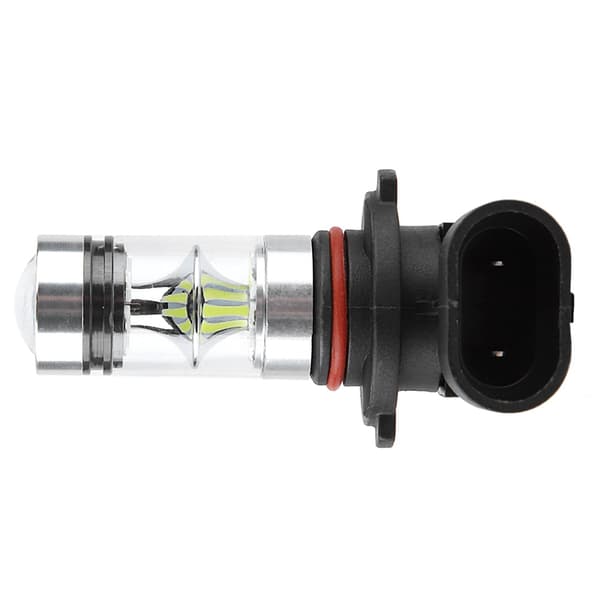 2PC 9005/H10 100W 6000K hvit LED-frontlyspærer Kit Tåkelys Bilkjørelys