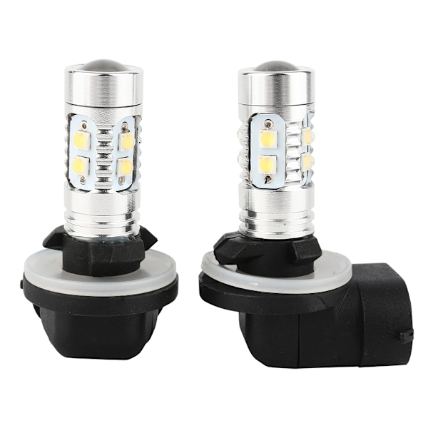 1 PAR TÅGELYGTE H27 881 50W LED-DIMMOLJUS TIL BILPÆRER